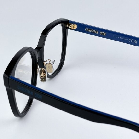 Dior LAPARISIENNEDIORO S3F 1000 BRAND NEW Eyeglasses Black Blue Women Geometric - Picture 8 of 10